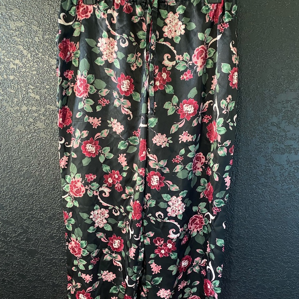 Silky pajama bottoms or just regular bottoms!